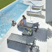 Nordic Outdoor Garden Patio Sunroom Veranda Villa Hotel Single Aluminum Alloy Sofa Nordic Outdoor Garden Patio Sunroom Veranda Villa Hotel Single Aluminum Alloy Sofa
