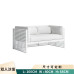 Nordic Outdoor Garden Patio Sunroom Veranda Villa Hotel Single Aluminum Alloy Sofa Nordic Outdoor Garden Patio Sunroom Veranda Villa Hotel Single Aluminum Alloy Sofa