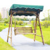 Adult Wooden Garden Swing Chair Outdoor Balcony Carbonized Wood Hanging Chair Adult Wooden Garden Swing Chair Outdoor Balcony Carbonized Wood Hanging Chair