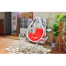 Outdoor Indoor Hanging Pod Chair Rattan Style 6 Outdoor Indoor Hanging Pod Chair Rattan Style 6