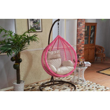 Outdoor Indoor Hanging Pod Chair Rattan Style 7 Outdoor Indoor Hanging Pod Chair Rattan Style 7