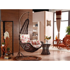 Outdoor Indoor Hanging Pod Chair Rattan Style 8 Outdoor Indoor Hanging Pod Chair Rattan Style 8