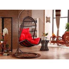 Outdoor Indoor Hanging Pod Chair Rattan Style 9 Outdoor Indoor Hanging Pod Chair Rattan Style 9