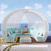 Hotel Outdoor Rattan Sofa Set