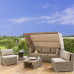 Nordic Wicker Outdoor Sofa Set Nordic Wicker Outdoor Sofa Set