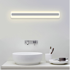 Led Modern Rectangular Mirror Lamp For Bathroom