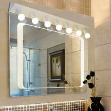 American Simple Waterproof Fog Led Mirror Front Lamp Bathroom Mirror Cabinet Mirror Lamp