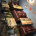 Retro Westhouses Sofa Cafes Sofa Tables And Chairs Combination