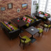 Hot Cafe Tables And Chairs Sofa Combination Style 10
