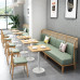 Southeast Asian Rattan Themed Furniture Combo for Customized Cuisine Hot Pot Grill Japanese Restaurant Sofa Booth Southeast Asian Rattan Themed Furniture Combo for Customized Cuisine Hot Pot Grill Japanese Restaurant Sofa Booth