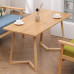 Minimalist Tea Shop Cafe Hotel Negotiations B and B Card Seats Solid Wood Double Sofa Table Chairs Minimalist Tea Shop Cafe Hotel Negotiations B and B Card Seats Solid Wood Double Sofa Table Chairs