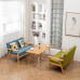 Minimalist Tea Shop Cafe Hotel Negotiations B and B Card Seats Solid Wood Double Sofa Table Chairs Minimalist Tea Shop Cafe Hotel Negotiations B and B Card Seats Solid Wood Double Sofa Table Chairs