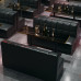Customized Music Bar Western Restaurant Cafe Table Chair Combination Barbecue Hot Pot Bubble Tea Shop KTV Card Slot Sofa