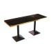 Customized Music Bar Western Restaurant Cafe Table Chair Combination Barbecue Hot Pot Bubble Tea Shop KTV Card Slot Sofa