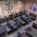 Industrial Retro Bar Cafe Western Restaurant Music Diner BBQ Pub Sofa Lounge Tables Chairs