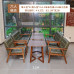 Vintage Bar Coffee House Dining Table Chair Set Lounge Seating Cafe Milkshake Bar Commercial and Leisure Vintage Bar Coffee House Dining Table Chair Set Lounge Seating Cafe Milkshake Bar Commercial and Leisure