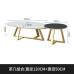 Negotiating Nordic Casual Round Table Furniture Set for Hotels Business Reception Sofa