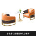 Negotiating Nordic Casual Round Table Furniture Set for Hotels Business Reception Sofa