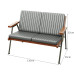 Cafe Lounge Chairs Bar Table Set
