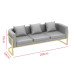 Scandinavian Cafe Lounge Bar Tea Shop Negotiation Commercial Western Restaurant Booth Sofa Table Chair Combo