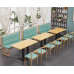 Restaurant Snack Cafe Burger Shop Bubble Tea Shop Dessert Shop Commercial Sofa Booth Table Chair Set