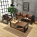 Loft Style Antique Iron Sofa Chair Bar Cafe