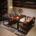 Loft Style Antique Iron Sofa Chair Bar Cafe