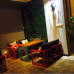 Vintage Loft Industrial Style Iron Sofa Cafe Bar Table Sofa Combination
