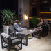 Iron Chair Table Sofa Seat Combination For Bar Cafe Restaurant Style 3 Iron Chair Table Sofa Seat Combination For Bar Cafe Restaurant Style 3