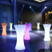 Bar Table Chairs Glow Bar Tops Round Tables Modern Minimalist Cafe Outdoor Group Furniture