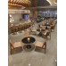 Bar Table Chair Set Banquette Sofa Cafe Sofa Business Negotiation Lounge Dining Furniture