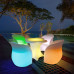 LED Lighted Table Chair Bar TKV Set Sofa for Bars Nightclubs and Outdoors Creative SevenColored Furniture