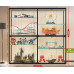 LEGO Display Cabinet Gifts Toys Shelf Dustproof Home Transparent Glass Display Cabinet Action Models Display Cabinet