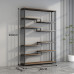 Multilayer Shelving Display Cabinet for Office Partition