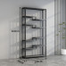 Multilayer Shelving Display Cabinet for Office Partition