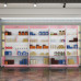 Supermarket Showcase Storage Rack Display Boutique Various Size and Colors Supermarket Showcase Storage Rack Display Boutique Various Size and Colors