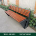 Stainless Steel Park Bench Patio Double AntiCorrosion Wood Backrest Balcony View Long Bench Mall Public Long Seat Stainless Steel Park Bench Patio Double AntiCorrosion Wood Backrest Balcony View Long Bench Mall Public Long Seat
