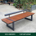 Stainless Steel Park Bench Patio Double AntiCorrosion Wood Backrest Balcony View Long Bench Mall Public Long Seat Stainless Steel Park Bench Patio Double AntiCorrosion Wood Backrest Balcony View Long Bench Mall Public Long Seat