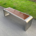Outdoor Park Bench Iron Plastic Seating Public Mall Outdoor Park Bench Iron Plastic Seating Public Mall