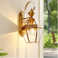 Outdoor Wall Lantern Waterproof European Copper Balcony Outdoor Wall Lantern Waterproof European Copper Balcony
