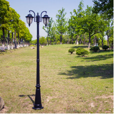 Garden Light Street Lamp Double Head Outdoor Lamp Garden Light Street Lamp Double Head Outdoor Lamp