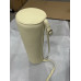 Cream Italian Leather Pillow Bolster For Le Corbusier LC4 Chaise Lounge Chair