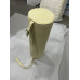 Cream Italian Leather Pillow Bolster For Le Corbusier LC4 Chaise Lounge Chair