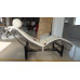 Le Corbusier LC4 Chaise Lounge Chair Cushion And Strap In Pony Skin Leather