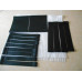 Black Replacement Straps and Cushion For Wassily Kandinsky Chair in Bonded Leather