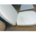 Replacement Cushions For Bubble Chair In White Color And PU Leather