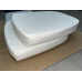 Replacement Cushions For Bubble Chair In White Color And PU Leather