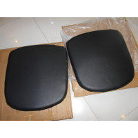 Replacement Cushions For Bubble Chair in Black Top Grain Leather Replacement Cushions For Bubble Chair in Black Top Grain Leather