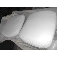 Replacement Cushions For Ball Chair In White Color And PU Leather Replacement Cushions For Ball Chair In White Color And PU Leather