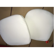 Replacement Cushions For Ball Chair In Cream Color And PU Leather